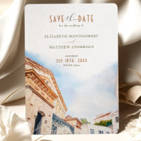 Sitges Spanien Hochzeit in Urlaubsort Rett-the-Dat