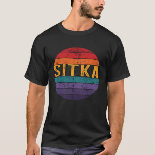 Sitka Alaska Pazifikküste Sonnenuntergang 5 T-Shirt