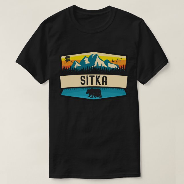 Sitka, Alaska T-Shirt (Design vorne)