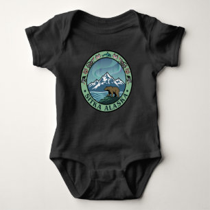 Sitka Alaska Vereinigte Staaten Baby Strampler