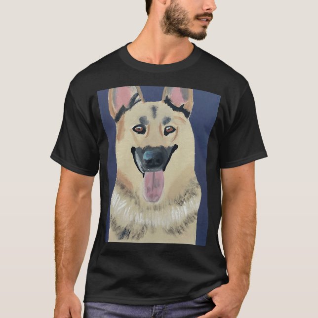 Sitka German Shepherd Long T-Shirt (Vorderseite)