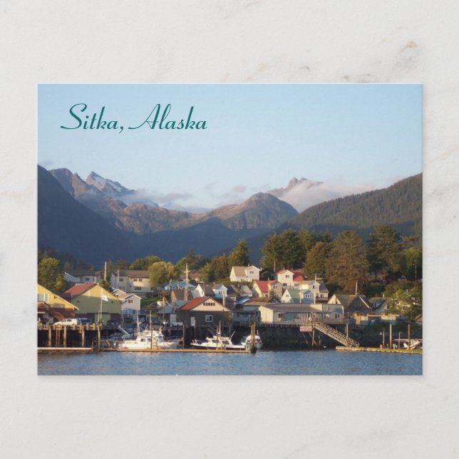 Sitka Postkarte (Vorderseite)