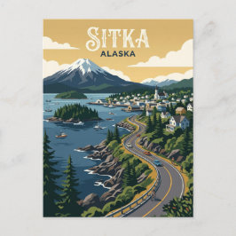 Sitka USA Postkarte