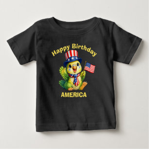 Sittich (4i) Patriotisches Kinder T-Shirt