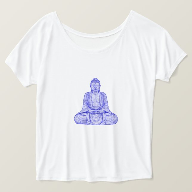 Sitting Buddha T-Shirt (Design vorne)