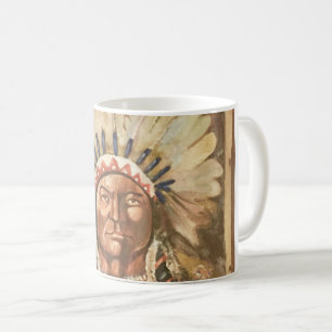 Sitting Bull Indischer Chef Kaffeetasse