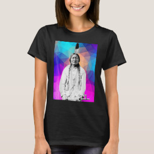 Sitting Bull Native Amerikanische Ureinwohner Chie T-Shirt
