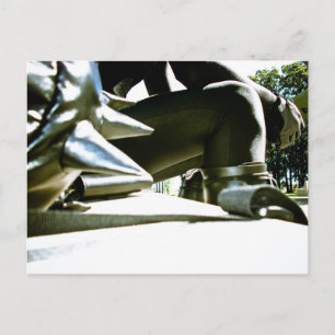 Sitting Cyclist Postkarte