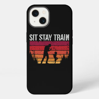 Sitz Bleib Trainieren Retro Tierarzt Tierpfleger T iPhone Hülle