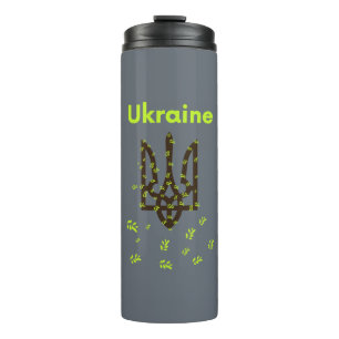 Sitz der Ukraine Thermosbecher