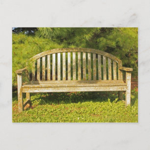 Sitz und Erholung Postkarte