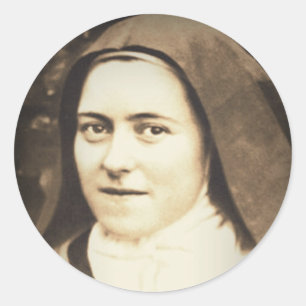 SITZ VON LISIEUX RUNDER AUFKLEBER