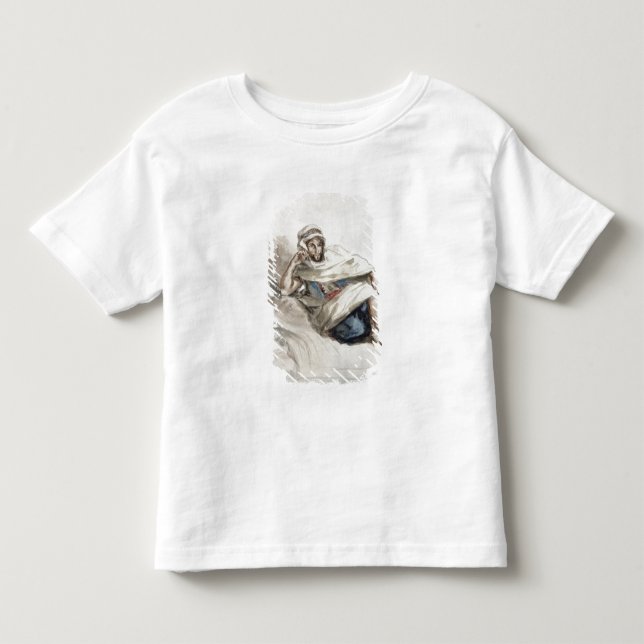 Sitzaraber Kleinkind T-shirt (Vorderseite)