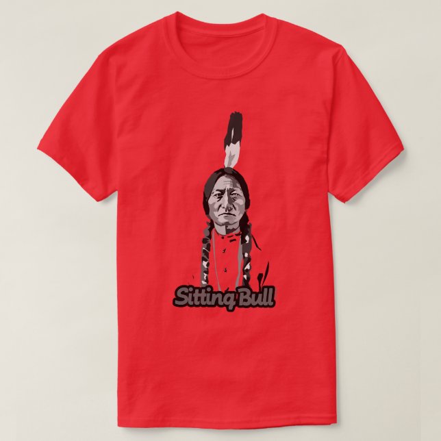 Sitzen Bull TShirt 1 (Design vorne)