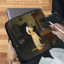 Sitzen Hübsche Dackel Notebook-Tasche