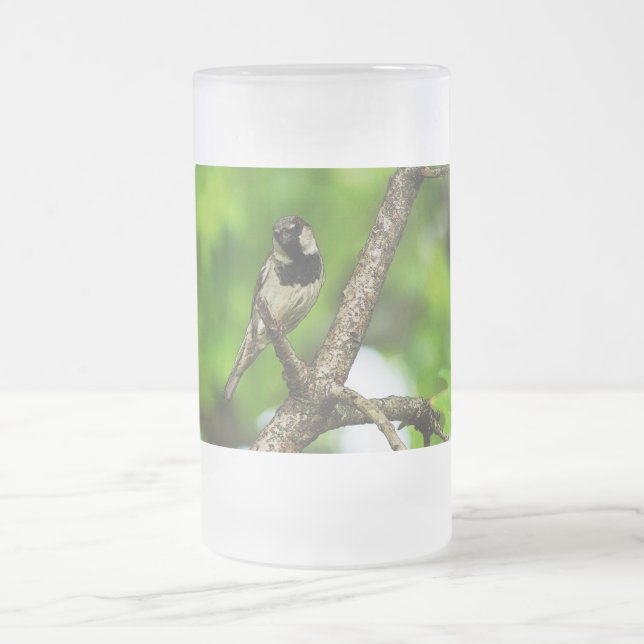 Sitzen nur um Mattierte Tasse (Mittel)