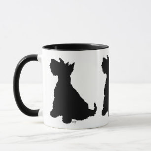 Sitzen Scottie Dog Tasse