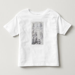 Sitzen Sie Ausbesserern auf den Straßen von Kleinkind T-shirt