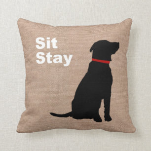 Sitzen Sie bleibe Throw-Kissen Kissen