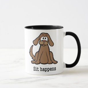 Sitzen Sie geschieht Tasse