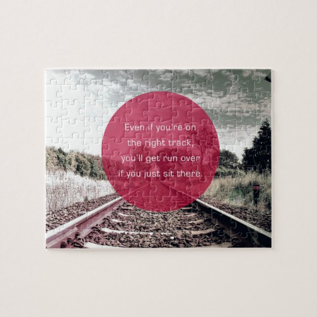 Sitzen Sie nicht an Ort und Stelle | motivierend (Horizontal)
