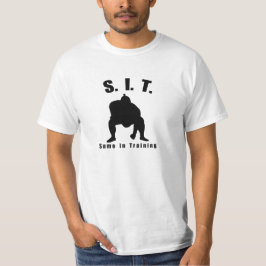 SITZEN Sie - Sumo im Training T-Shirt