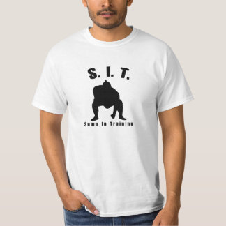 SITZEN Sie - Sumo im Training T-Shirt