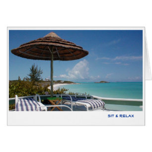 Sitzen Sie u. entspannen Sie sich