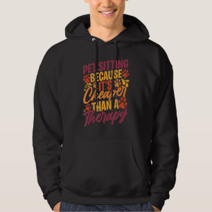 Sitzen von Haustieren, weil es billiger ist als ei Hoodie
