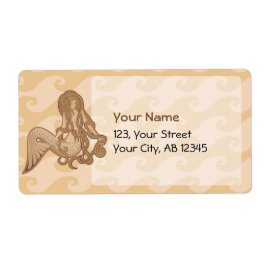 Sitzen von Meerjungfrau