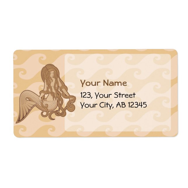 Sitzen von Meerjungfrau (Vorne)