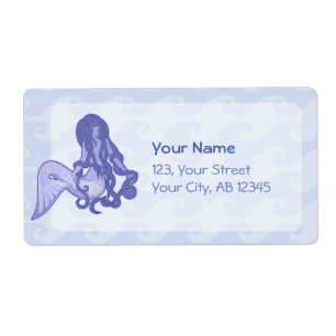 Sitzen von Mermaid Blue