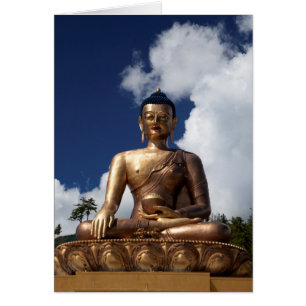 Sitzende Buddha-Statue