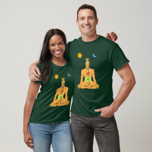 Sitzende Chakren T-Shirt