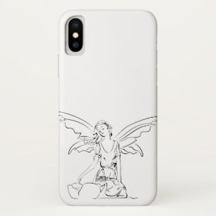Sitzende Fee mit Flügeln... Case-Mate iPhone Hülle