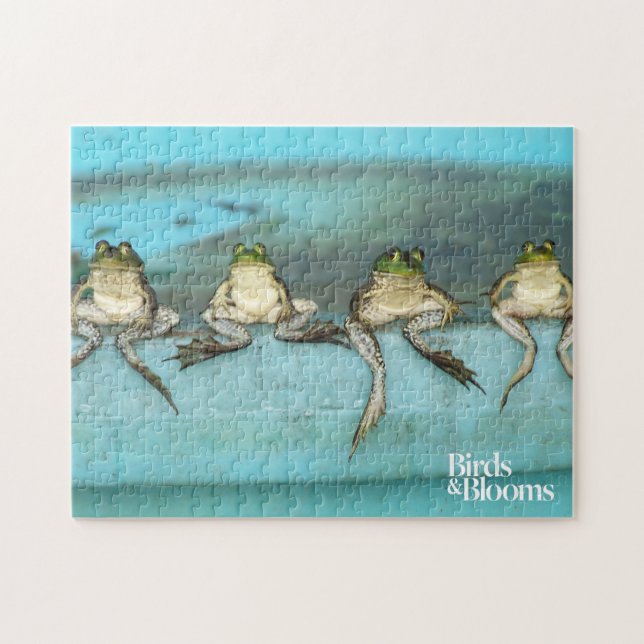 Sitzende Frösche (Horizontal)