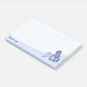 Sitzende Meerjungfrau Post-it Klebezettel