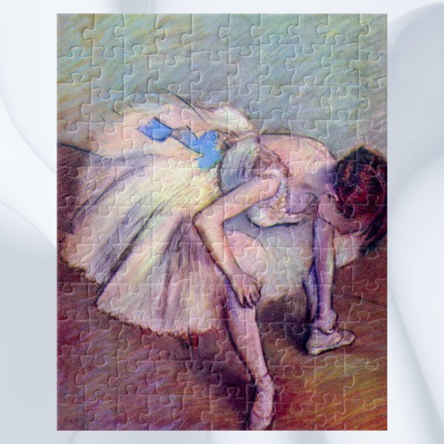 Sitzende Tänzerin von Edgar Degas, Vintage Ballett (Von Creator hochgeladen)