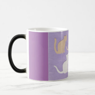 Sitzende Tasse des Katzen-Geheimnis-(Verwandeln)