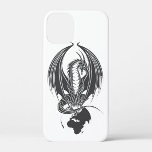 Sitzender Drache auf dem Globus... Case-Mate iP iPhone Hülle