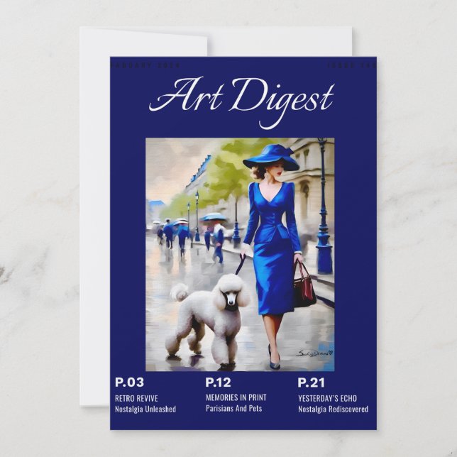 Sitzkartons und Haustiere Karte (Vorderseite)