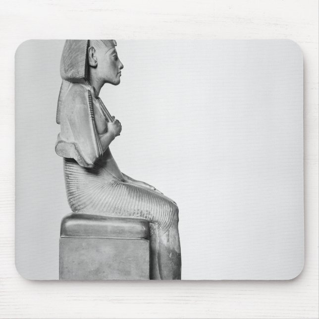 Sitzstatue von Amenophis IV Mousepad (Vorne)