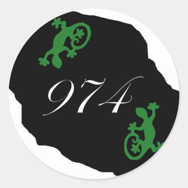 Sitzung 974 - Margouillat Runder Aufkleber (Vorderseite)
