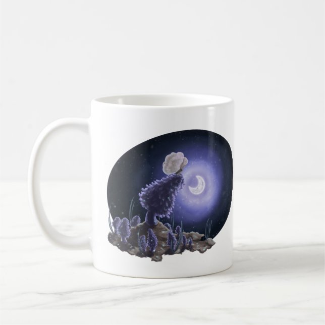 Sitzung am Mondlicht Kaffeetasse (Links)