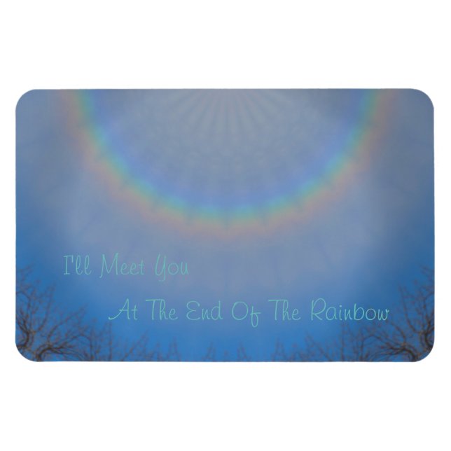 Sitzung am Regenbogen 3 Magnet (Horizontal)