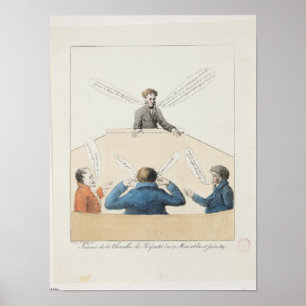 Sitzung der Abgeordnetenkammer Poster