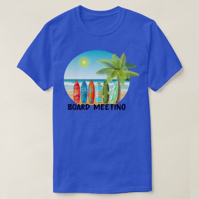 Sitzung des Verwaltungsrats T-Shirt (Design vorne)