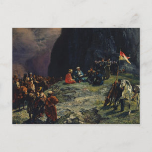 Sitzung von Gen.Kluke von Klugenau & Imam Postkarte
