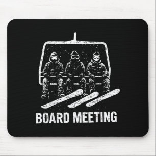 Sitzungsvorstand Skilift Skifahrer Wintersport Sch Mousepad