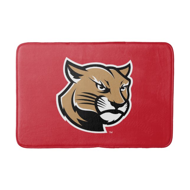 SIUE Cougars Badematte (Vorderseite)
